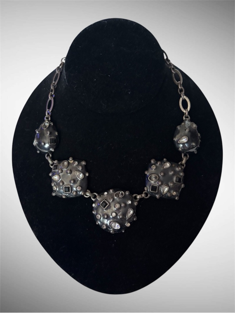 🌼VTG Chico’s Bulky Chain Link Necklace